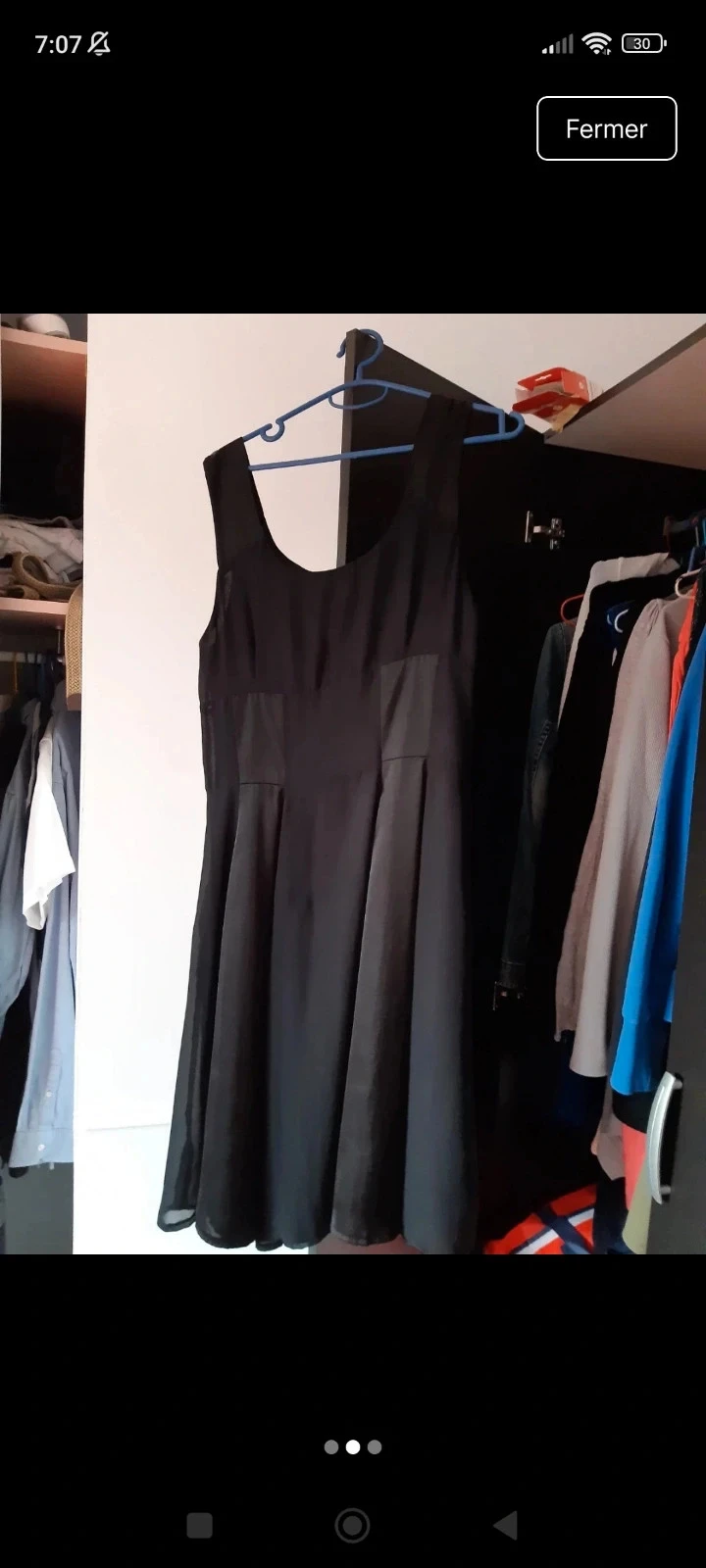 Vestido tamanho 38 Jacqueline Riu preto – photo 2
